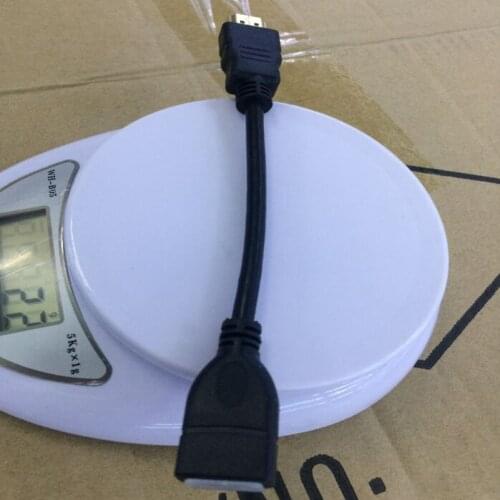 100pcs/lot 0.15m short HDMI Cable extension Male to Female Gold Plated HDMI Extender Cable for Computer/HDTV/Laptop/Projector