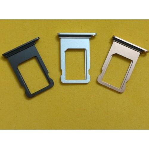 50Pcs Original Nano Sim Card Holder Tray Slot with Rubber Waterproof Ring for iphone 7 7G 7PLUS SIM Card Holder Adapter Socket