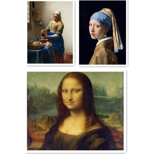 5d diy Diamond Painting Milkmaid girl cross stitch Full square Round diamond Embroidery wall sticker arts crafts home decor