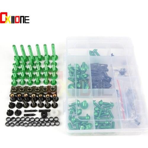 Aluminium Universal Motorcycle Fairing Bolts Nuts For YAMAHA XVS1100(V-STAR 1100) /XV950 /VIRAGAO 535