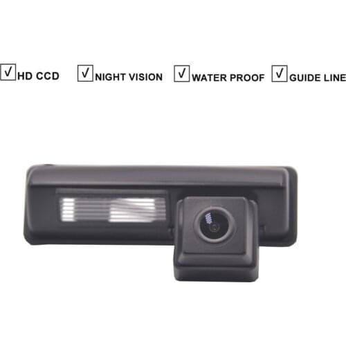 Vehicle Car Rear View Reverse Camera For Toyota Camry 2007-2012 Waterproof Auto Backup Parking Guide Line Night Vision AHD 1080P
