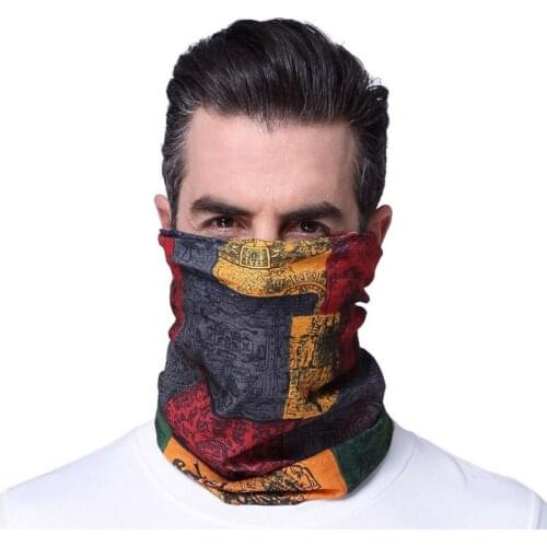 Seamless Face Scarf Bandana Ear Loops Face Rave Balaclava Unisex Neck Gaiters Anti Dust anti Wind Motorcycle Scarf