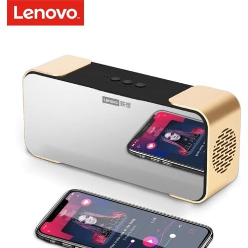 Lenovo L022(Standard Version) BT Speaker with Mirror Portable Wireless Speaker Audio Player with 10W HD Sound and Bass