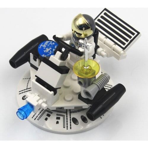 Space series ABS toy bricks Early Childhood educational toys boy small particles assembled Kits blocks Compatible with LEGO