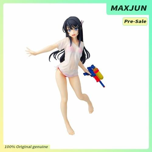 MAXJUN Genuine Pre-sale Anime Youth Pig head Juvenile series Figure Sakurajima Mai Sexy swimsuit PVC Model Toys Action Figure