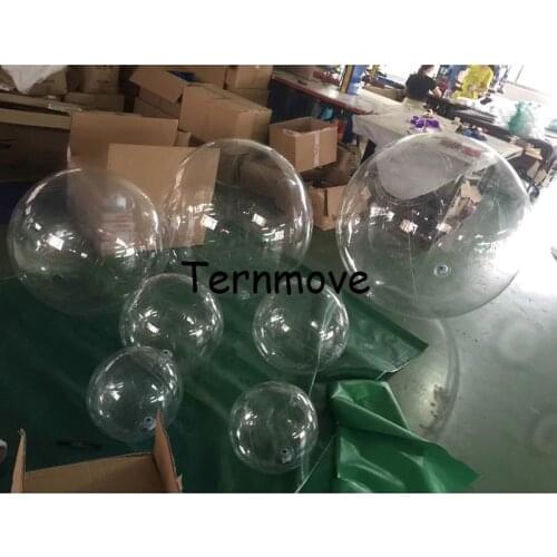 Inflatable Clear Balloon PVC Transparent Balloons Helium Ball Birthday Wedding Party Decorshow shop Window ball
