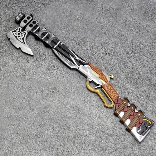 Overwatch Little Red Ashe Weapon The Viper Cosplay Prop