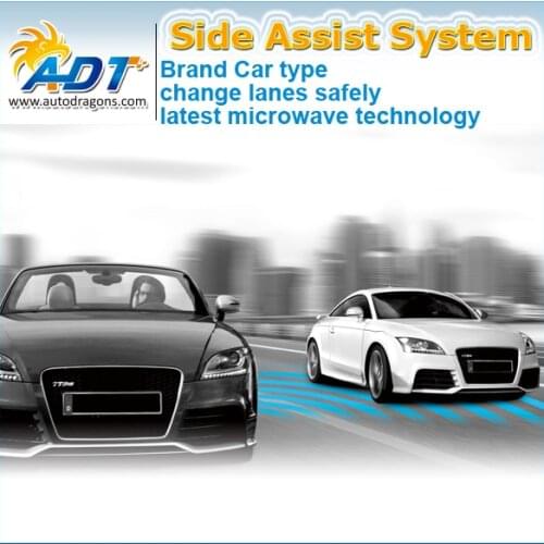 24 GHZ Microwave Radar BSA/BSD Car Blind Spot Monitoring System with OBD for NISSAN QASHQAI J11 (2014-2016 Europe version)