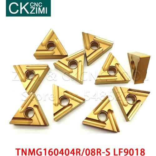 TNMG160404R-S LF9018 TNMG160408R-S LF9018 turning Carbide insert slotted blade CNC Lathe tools wood turning tools TNMG for steel