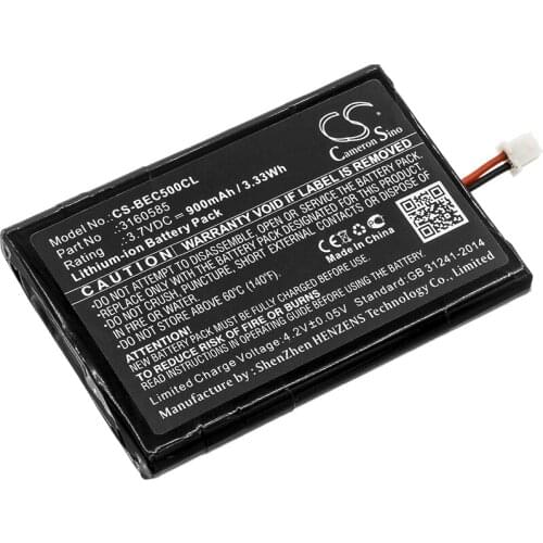 Cameron Sino Cordless Phone Replacement Li-ion Battery 900mAh For 3160585 Yealink Beocom 5 Free Tools