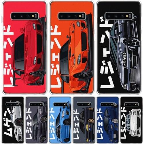 JDM Tokyo Drift Sports Car Phone Case For Samsung Galaxy A50 A70 A30S A51 A71 A10 A20E A40 A01 A21 A41 A20S A6 A7 A8 A9 Plus Coq