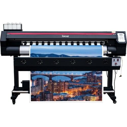 Digital Flex Printing Machine Graphic Printers Large Format Banner Printer 6 Feet Dx7 Printer Ecosolvent