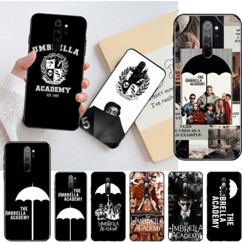 CUTEWANAN The Umbrella Academy DIY Printing Phone Case cover Shell for Redmi Note 8 8A 8T 7 6 6A 5 5A 4 4X 4A Go Pro