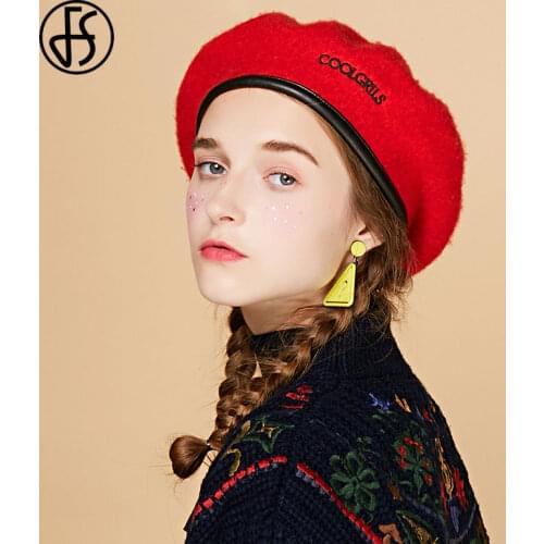 FS Beanies Winter Wool Women Beanie Knitted Hat Fashion Solid Hip Hop Beanies Hats For Female Unisex Cap Chapeau шапка женская