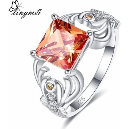 Lingmei White Rings
