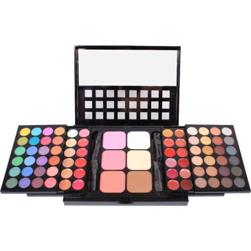 Makeup Set Box Professional 78/74 Color Make Up Sets Matte Nude Eyeshadow Lip Gloss Cosmetic Foundation powder Makeup set
