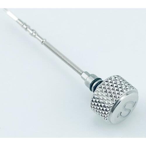 NEW SKX007 Knurled Crown Signed ‘S’ Mod Parts Polished Finish for 7S26 NH35 NH36