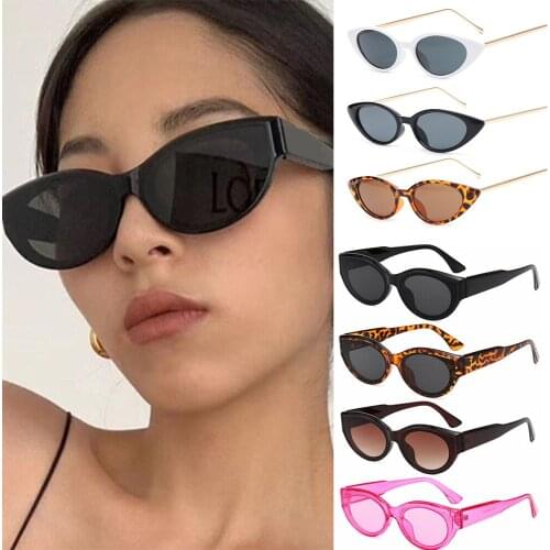 New Retro Oval Frame Sunglasses Fashion Small Frame Sun Glasses UV Protection Eyewear Motocycle Auto Accesspries Supplies