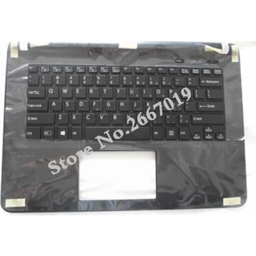 US New FOR sony for vaio SVF14 SVF1421S1E SVF1421TST SVF1421UST Replace laptop keyboard With C shell BLACK/WHITE