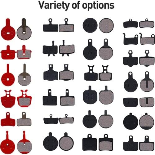 4 Pairs Mountain Bike Brake Pads Semi-Metallic MTB Hydraulic Disc Brake Bicycle Pad For BB5 M355 M446 SHIMANO SRAM AVID HAYES