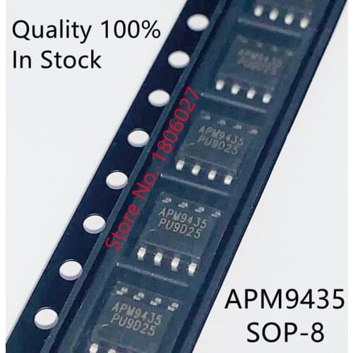 10PCS/LOT APM9435 FDS9435A SI9435 9435 SOP8 MOS tube