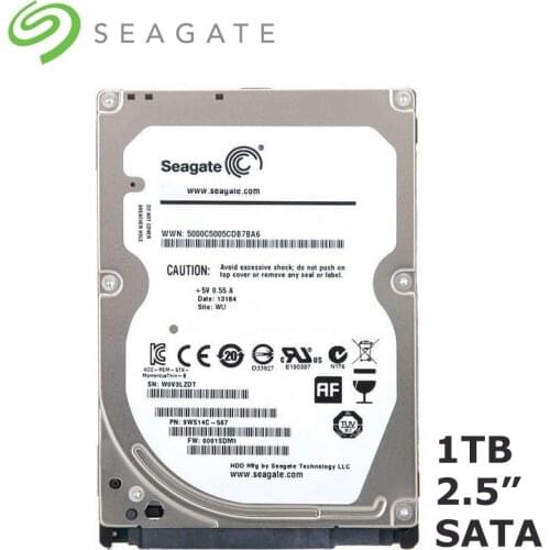Seagate 1TB Laptop PC 2.5" Inch Internal hdd hard disk drives Notebook Sata2-Sata3 3Gb/s-6Gb/s 1000GB 5400RPM-7200RPM disco duro