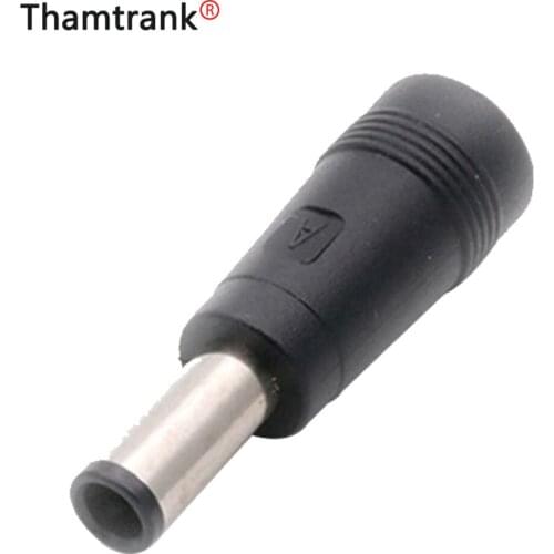 1pc DC 6014 Power Plug Portable Laptop Travel Charger Adapter DC 5.5x2.1mm Female Jack to 6.0*1.4mm DC Power Plug Converter