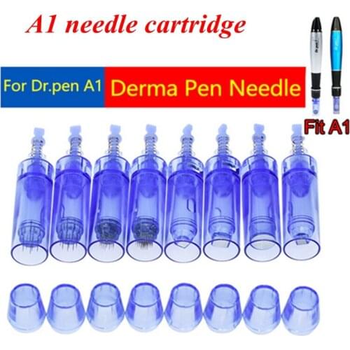 FDA 10pcs Replacement Micro Needle Cartridge Tips Bayonet Couple for Dr.pen A1 Microneedle Derma Stamp Anti Acne Scars Spots