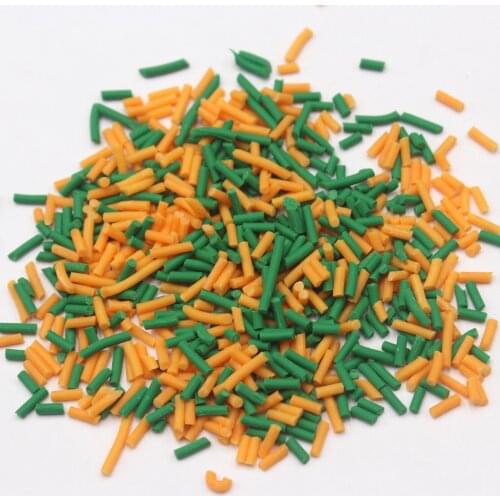 100g/Lot Polymer Clay Mixture Candy Sprinkles Slices for DIY Craft Toys Slime Filling