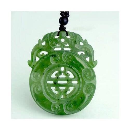 100% natural Hetian Qingyu guangong pendant menspendant for gift free shipping