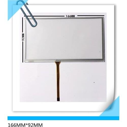 166MM*92MM New 7 inch 6.95 inch resistance touch screen 166*92 mm