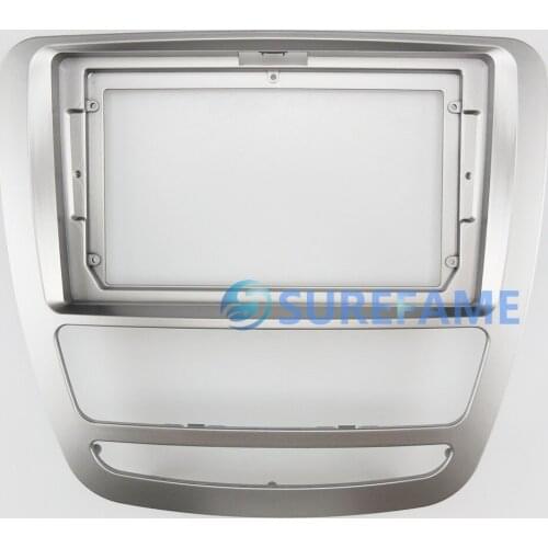 9 inch Car Fascia Radio Panel for JAC Shuailing T8 2018+ Dash Kit Install Facia Console Bezel Adapter 9inch Plate Trim Cover