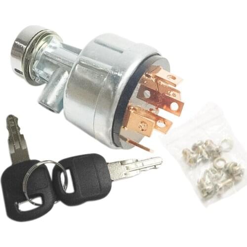 Excavator accessories For CATERPILLAR CAT 320B Start lock 6-wire lock head Ignition Switch Ignition switch