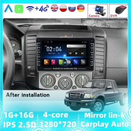 8" android 8.1 RAM 1GB car gps dvd player for Ford Everest Ranger Mazda BT-50 car radio multimedia navigation stereo head unit F