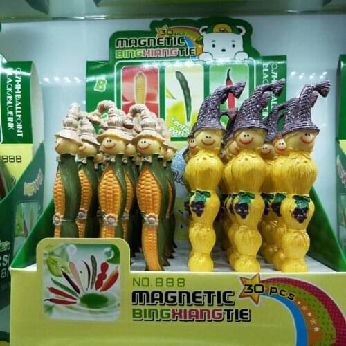 [Free shipping] NEW !Promotional Craft pen,Scarecrow pens with Magnetism !! 30pcs /lot