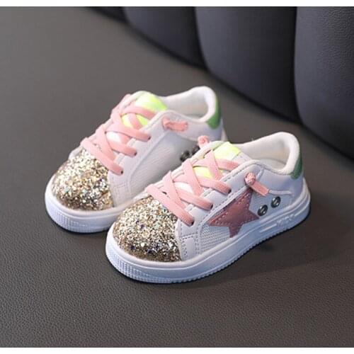 Kids Sneakers 2021 Spring Girls Fashion Trainers Children Chunky Sneakers Baby Shoes Casual Sport Running Sneaker
