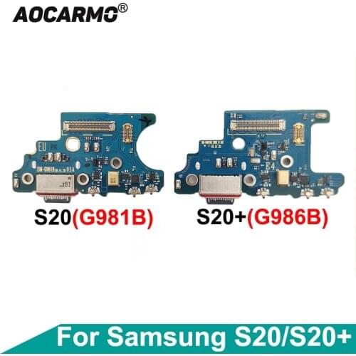 For Samsung Galaxy S20 G981B S20+ S20P Plus G986B Type-C USB Charger Dock Fast Charging Port Board Connector Flex Cable With IC
