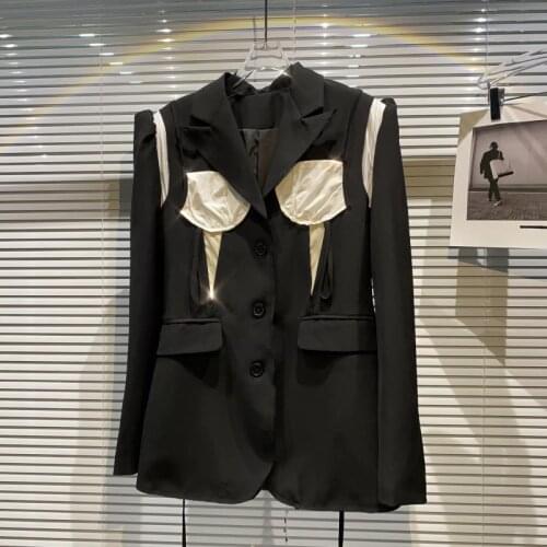 Dophee Women's Straight Blazers