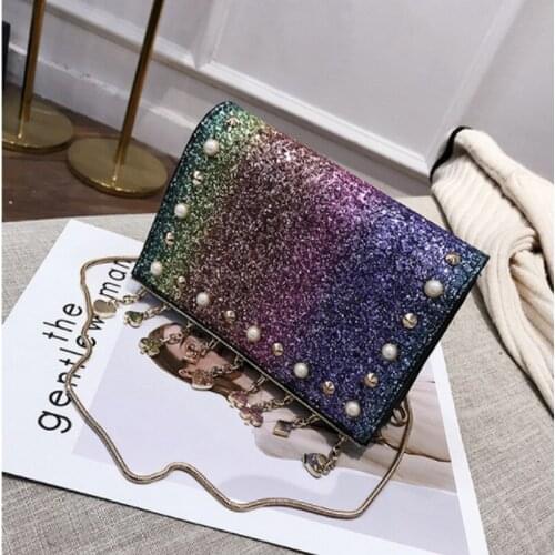 Fqerrevored Womens Shiny Bags