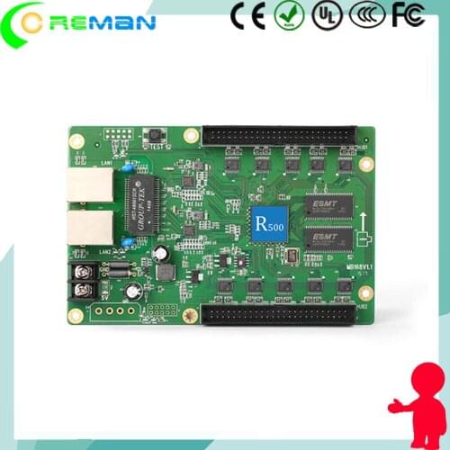HD R500 receiving card / big small led display screen receiving card work with A30 A30+ C30 etc
