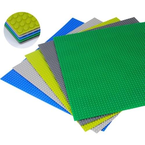 Classic Plastic DIY Assembly Blocks Base Plates Mini Bricks City Street Road 32x32 32*16 Dots Compatible Children Toys Gifts