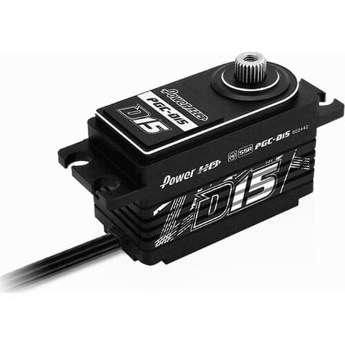 Power HD D15 1:10 Oil Electric Racing Car Digital Servo Robot Arm / Rc Drone Short Body Servo For Model Drone Rc Car Accessories