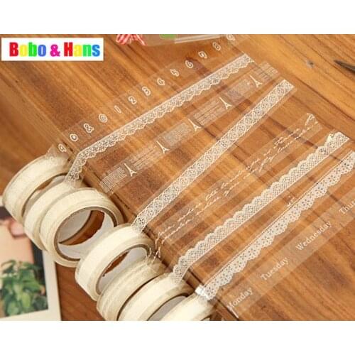 New sweet lace Adhesive Tape 10M / white DIY stick tape