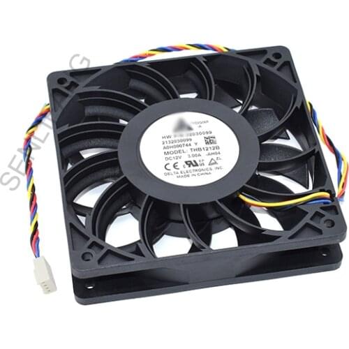 Genuine New For THB1212B DC12V 3.00A Four Lines 120 * 120 * 25MM Cooling Fan