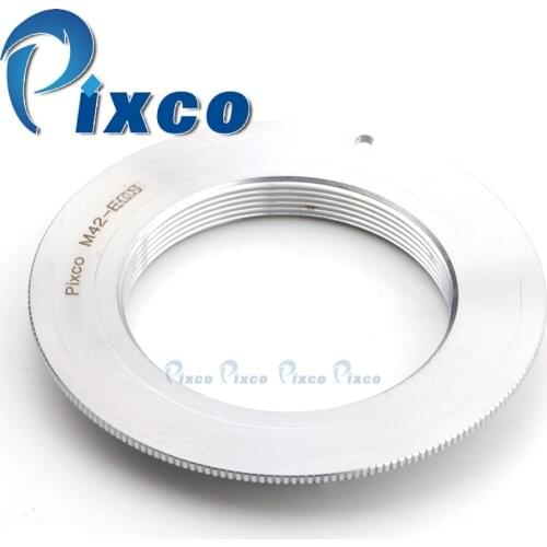 ADPLO 010970X50, Adapter ring (broadside) for M42 lens to suit for Canon for EOS camera 5D Mark III 7D 750D, 50PCS M42- For EOS