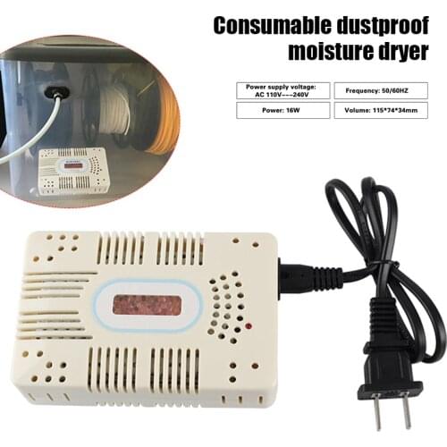 Plug-in Dryer Case Hygroscopic Card DIY Durable 3D Printer Accessories NK-Shopping