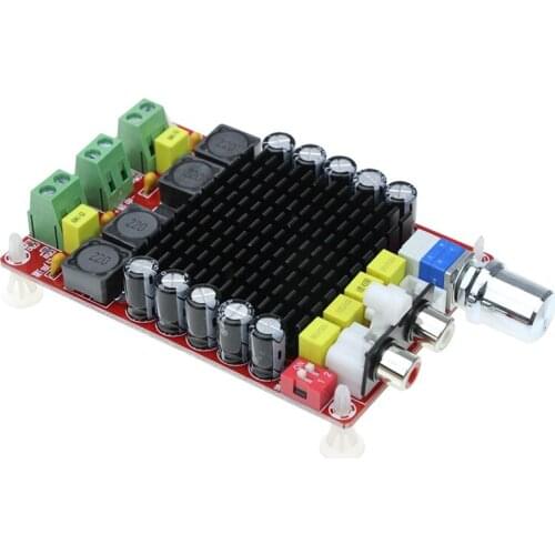 XH-M510 Power Amplifier Board DC 15-32V TDA7498 2X100W High Power Class D Digital Audio Power Amplifier Board
