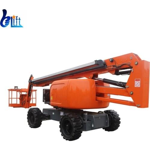 Ce 10M To 16M Platform Lifts Hydraulic Self Propelled Cherry Picker Spider