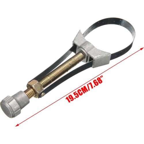Portable Car Auto Oil Filter Removal Strap Wrench Diameter Adjustable 60mm To 120mm Filter Disassembly Repair Tool