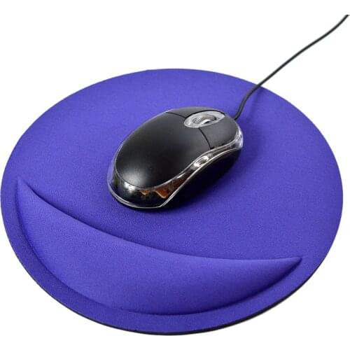 Dropshipping Solid Color Mouse Pad EVA Wristband Gaming Mousepad Mice Mat Comfortable Mouse Pad Gamer For PC Laptop